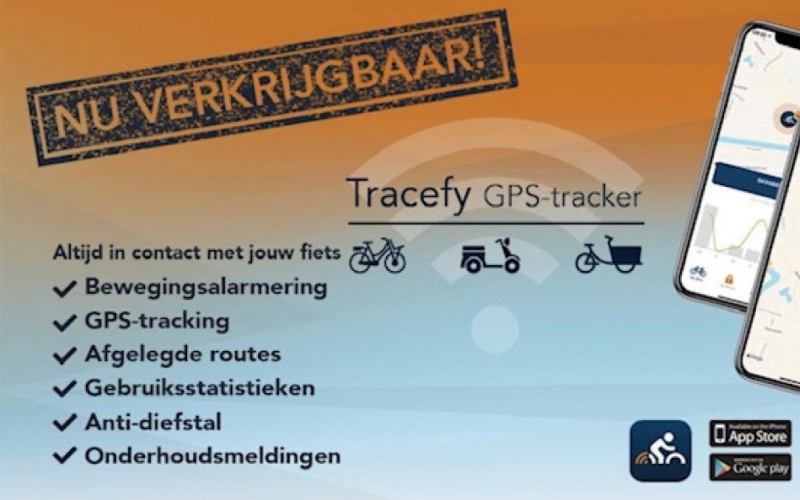 <p>De GPS tracker word onzichtbaar in je fiets ingebouwd en aangesloten op de power supply van de e-bike.</p>
